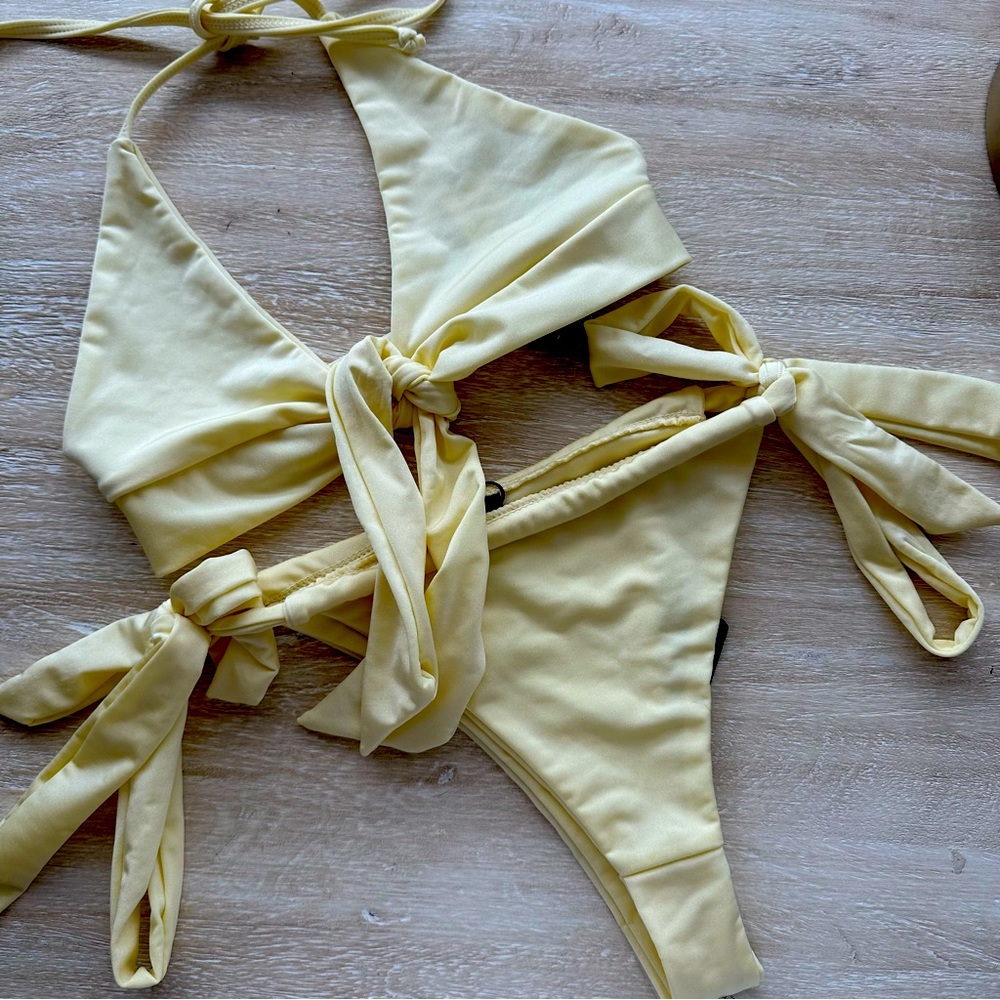 Yellow Pretty Little Thing bikini